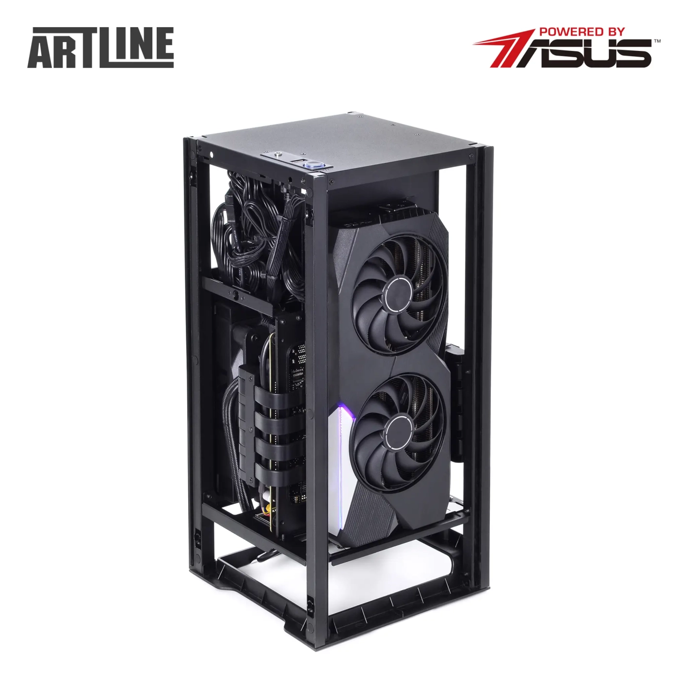 Komputer gamingowy ARTLINE Overlord H1 Ryzen 5 5600X RTX 3060 12GB H11610 cena - zdjęcie 11