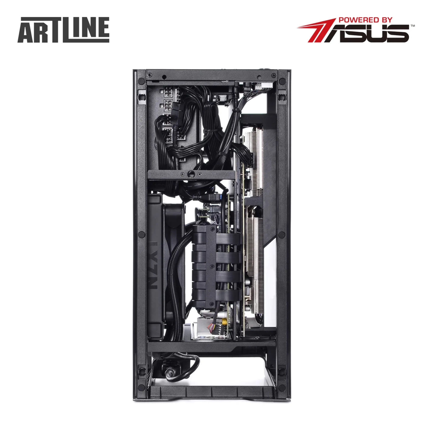 Komputer gamingowy ARTLINE Overlord H1 Ryzen 5 5600X RTX 3060 Ti 8GB H1W1610 cena - zdjęcie 12
