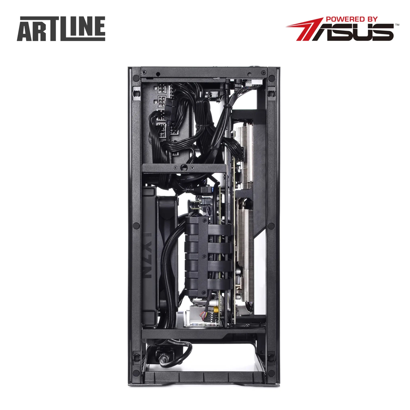 Komputer gamingowy ARTLINE Overlord H1 Ryzen 5 5600X RX 6600 8GB H1W1610 cena - zdjęcie 12