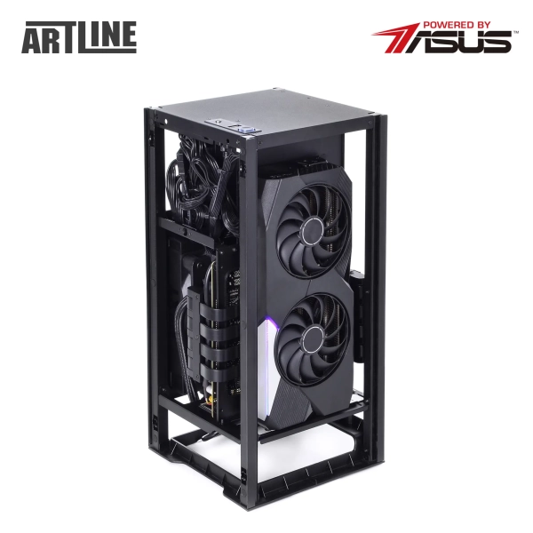 Komputer gamingowy ARTLINE Overlord H1 Ryzen 5 5600X RX 6600 XT 8GB H11610 cena - zdjęcie 11