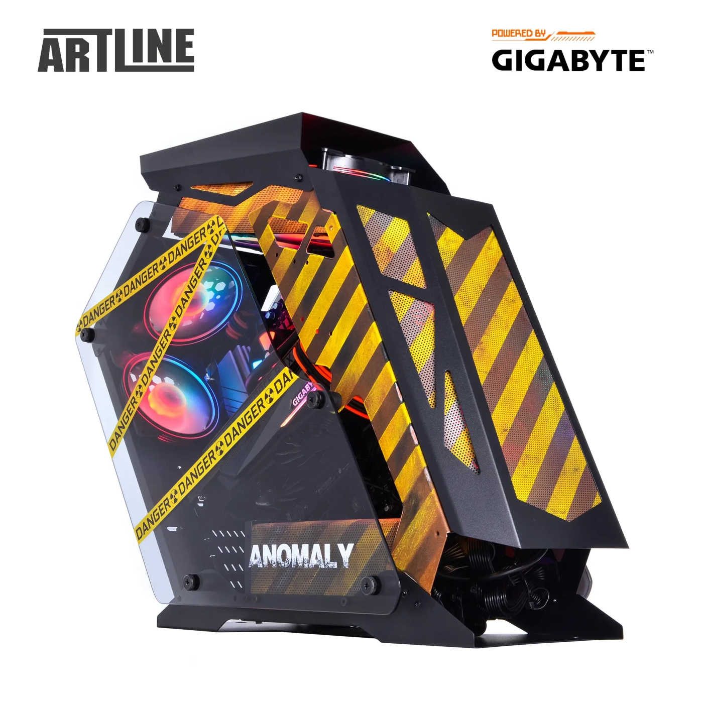 Komputer gamingowy ARTLINE Overlord ANOMALY i5 11400F RTX 3060 Ti 8GB AN1642 cena - zdjęcie 2