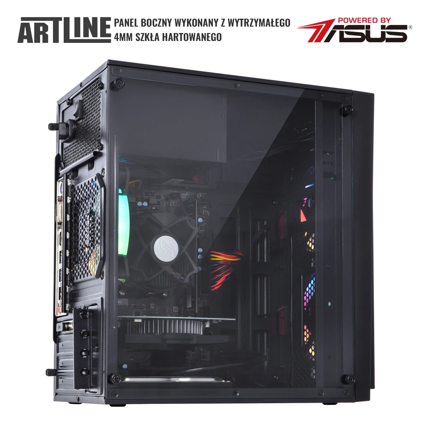 Komputer do domu ARTLINE Home H57 i5 12400F GTX 1630 4GB CR1621Win cena - zdjęcie 5