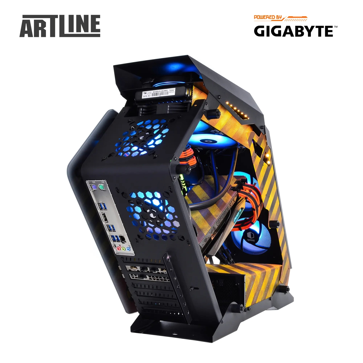 Komputer gamingowy ARTLINE Overlord ANOMALY i7 13700KF RTX 4070 Ti 12GB AN321010 cena - zdjęcie 6