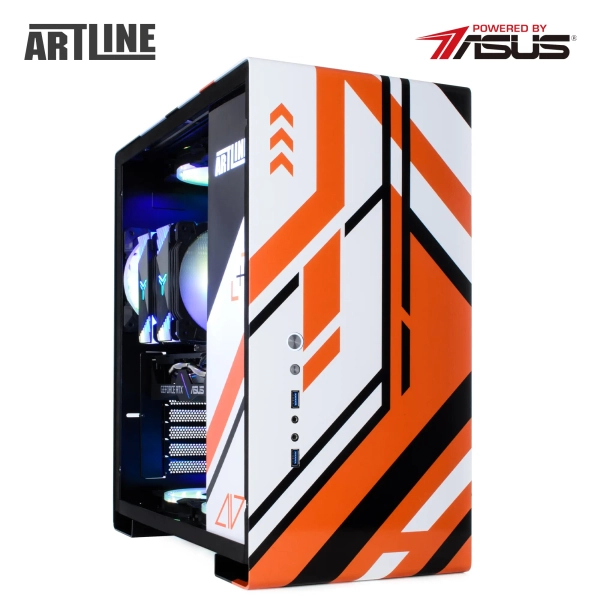 Komputer gamingowy ARTLINE Overlord ASMV Ryzen 7 7700X RTX 3060 12GB GA32102 cena - zdjęcie 2