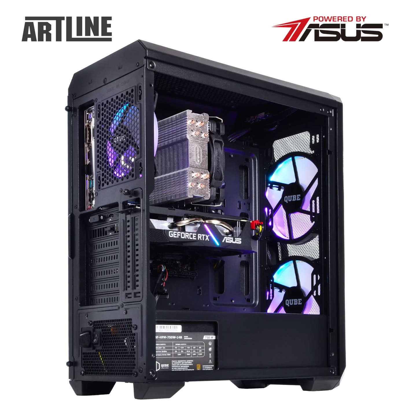 Komputer gamingowy ARTLINE Gaming X81 Ryzen 7 5800X RTX 3060 12GB W13242Win cena - zdjęcie 5