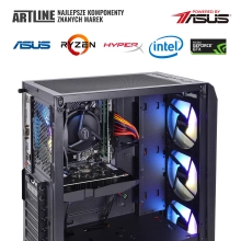Komputer gamingowy ARTLINE Gaming X33 i5 12400F GTX 1650 4GB B31621 cena - zdjęcie 7