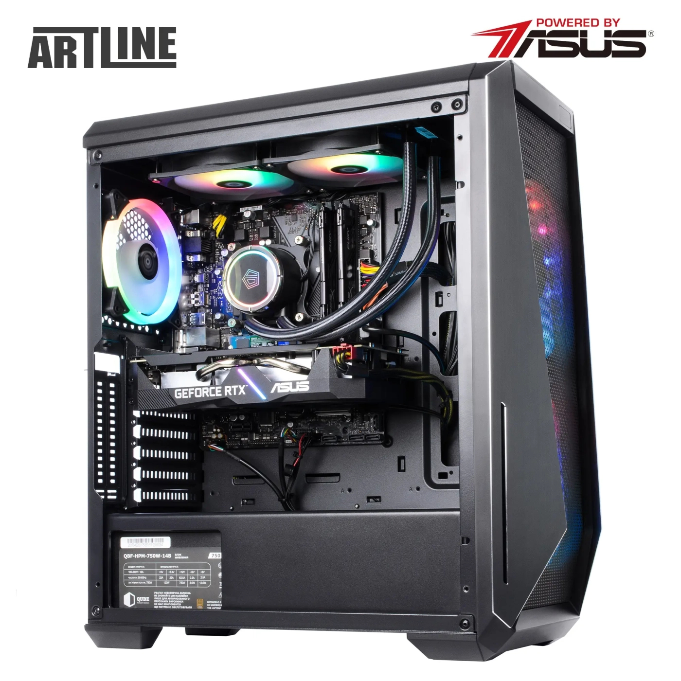 Komputer gamingowy ARTLINE Gaming X85 Ryzen 7 7700X RTX 4070 Ti 12GB W132102 cena - zdjęcie 2