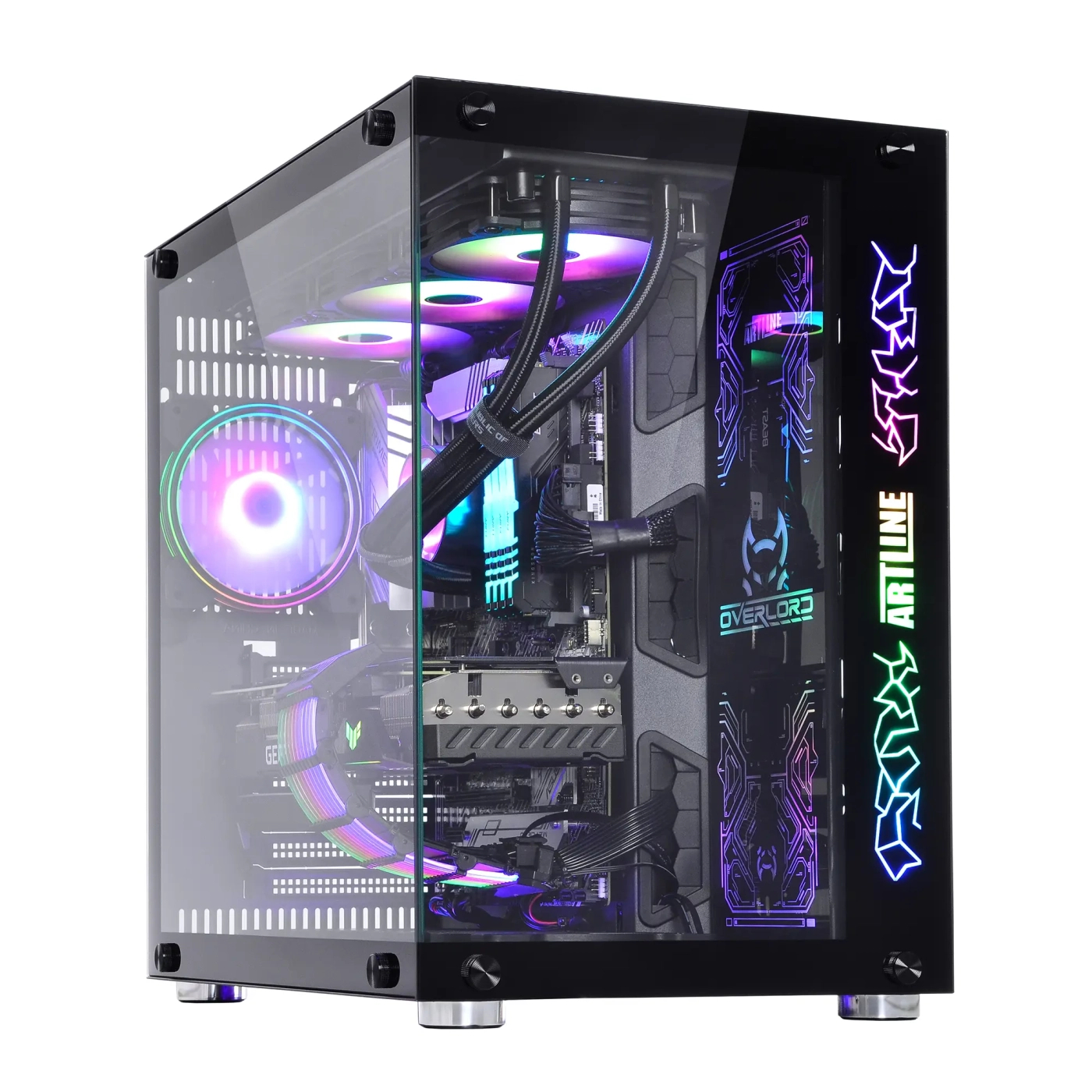 Komputer gamingowy ARTLINE Overlord X95 i7 12700KF RTX 4070 Ti 12GB OV641010 cena - zdjęcie 0
