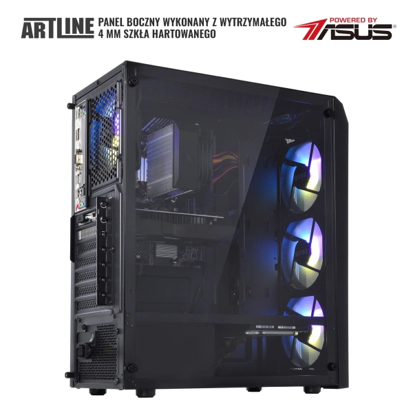 Komputer gamingowy ARTLINE Gaming X34 i5 10400F RX 560 4GB B381 cena - zdjęcie 3
